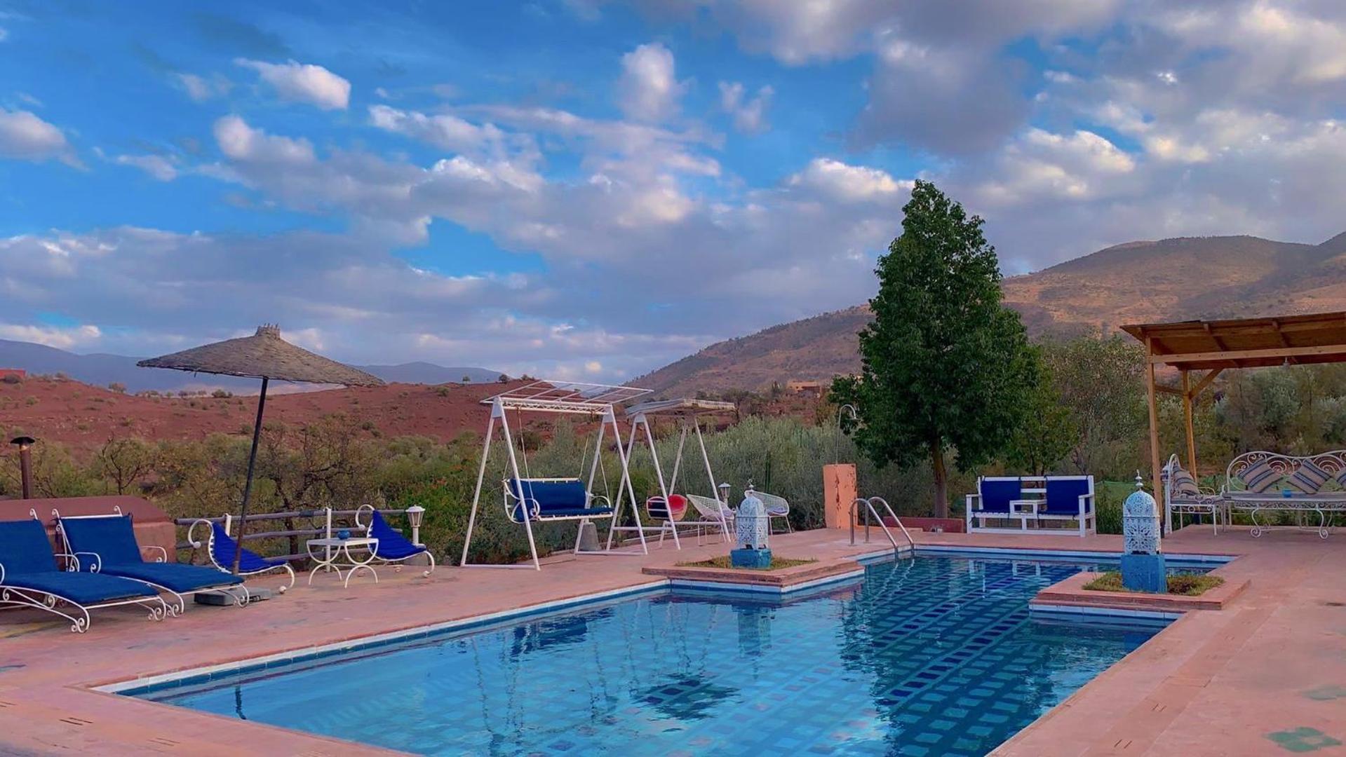 מלון Les Jardins Yasmina Bin El-Ouidane מראה חיצוני תמונה